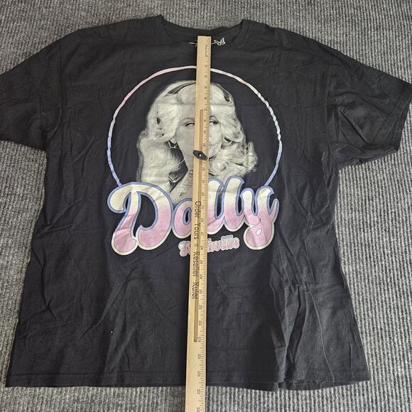 Dolly Parton Shirt Mens XL Black Nashville Country Music Graphic Tee T-Shirt - Picture 7 of 10